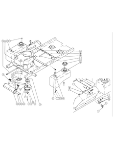 Kawasaki Engine Assembly 23hp Diagram and Parts List for ENFORCER54 53AI3AGT750-23HP Cub Cadet Lawn Tractor